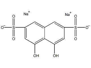 Disodium chromotropic acid structural formula