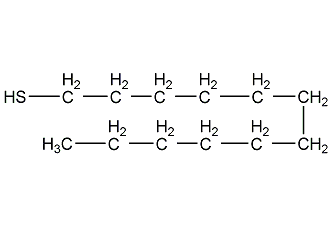 dodecanethiol structural formula