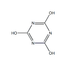 cyanuric acid structural formula