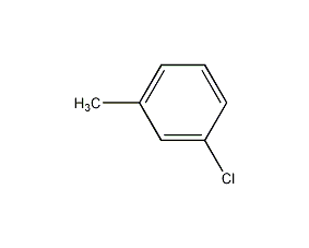3-chlorotoluene structural formula