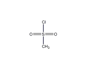 methanesulfonyl chloride structural formula