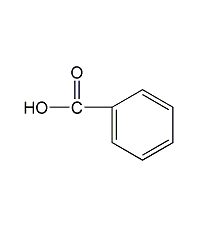 benzoic acid structural formula