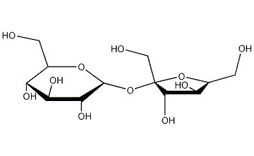 sucrose structural formula