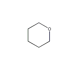 Tetrahydropyran structural formula