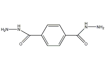 Dihydrazine p-dibenzoate structural formula