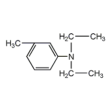 n,n-diethyl m-toluidine structural formula