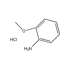 O-aniline hydrochloride structural formula