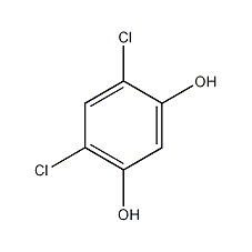 4,6-dichlororesorcinol structural formula