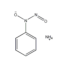 n-nitrosophenylhydroxylamine structural formula