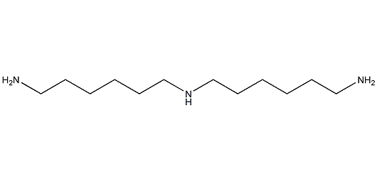 Dihexamethyltriamine structural formula