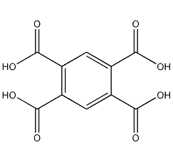 1,2,3,4-benzenetetracarboxylic acid structural formula