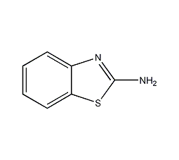 2-aminobenzothiazole structural formula