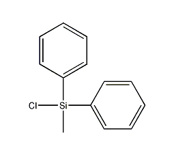 Diphenylmethylchlorosilane structural formula