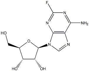 2-fluoradenosine structural formula