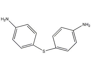 4,4-diaminodiphenyl sulfide structural formula