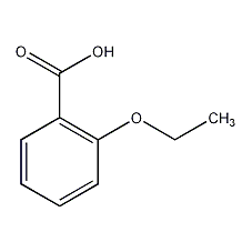 O-ethoxybenzoic acid structural formula