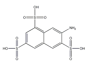 7-amino-1,3,6-naphthalene sulfate structural formula