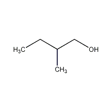 (±)-2-methyl-1-butanol structural formula