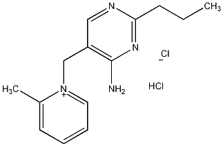 Aminopropylpyrimidine structural formula