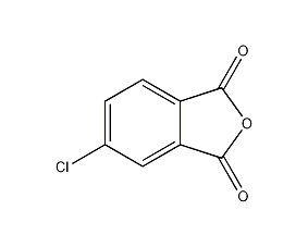 4-chlorophthalic anhydride structural formula