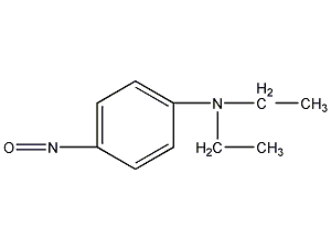 N,N-diethyl o-nitroaniline structural formula