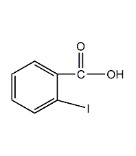 o-iodobenzoic acid structural formula
