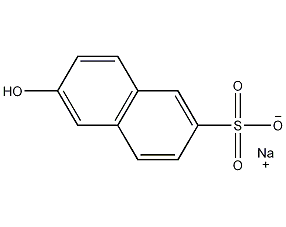 2-Naphthol-6-sulfonate sodium salt structural formula