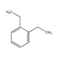 O-diethylbenzene structural formula