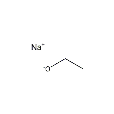 Sodium ethoxide structural formula