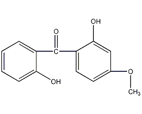2,2'-dihydroxy-4-methoxybenzophenone structure