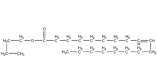 butyl oleate structural formula