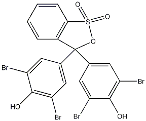 Bromophenol blue structural formula