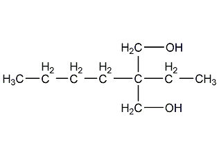 tris(2-chloroethyl)phosphate structural formula