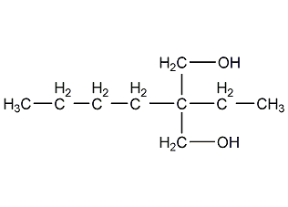 Tris(2-chloroethyl)phosphate structural formula