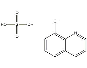 8-hydroxyquinoline sulfate structural formula