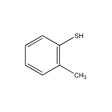 O-crethiophenol structural formula