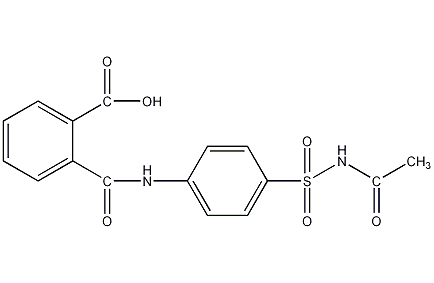 Phthalosulfonate Structural Formula