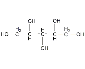 xylitol structural formula