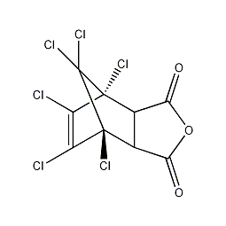 Chloro-bridged anhydride structural formula