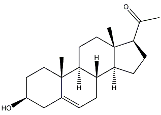 Pregnenolone structural formula