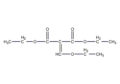 ethoxymethylene diethylmalonate structural formula