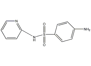 Sulfapyridine Structural Formula