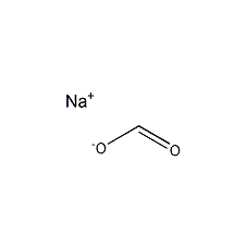 Sodium formate structural formula