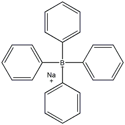 sodium tetraphenylborate structural formula