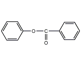 phenyl benzoate structural formula