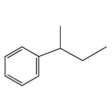 sec-butylbenzene structural formula