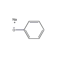 Sodium Phenoxide Structural Formula