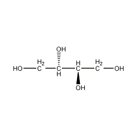 Erythritol Structural Formula