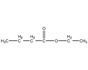 structural formula of ethyl valerate