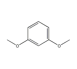 m-dimethoxybenzene structural formula